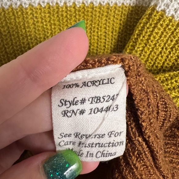 Mine Oversized Wide Striped Sweater, Women’s S - Picture 3 of 5